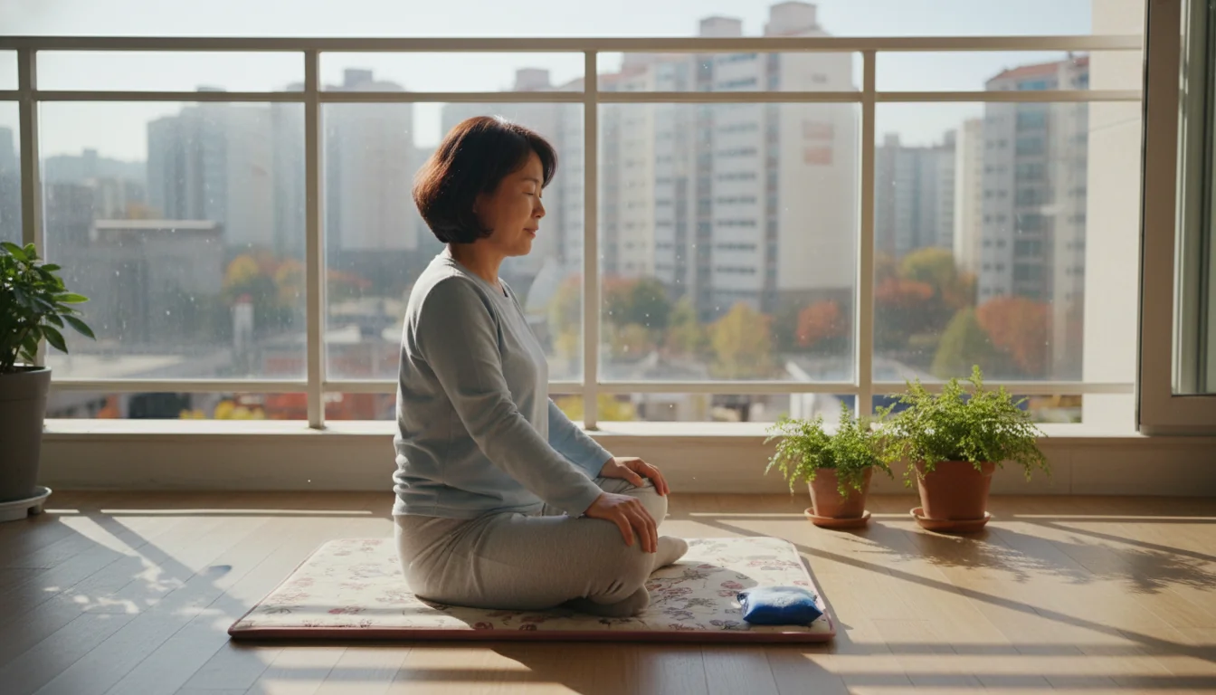 냉찜질 온찜질 스트레칭 물리치료 등