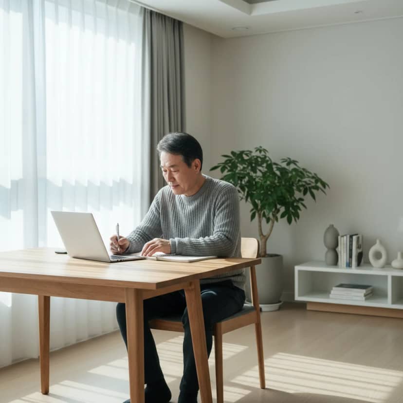 50대에도 새로운 배움으로 노후를 준비하는 모습입니다. 사회복지사 2급 자격증, 차근차근 준비하며 제2의 인생을 설계해 보세요.