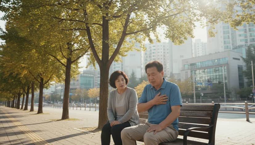협심증 전조증상과 증상 구별법 | 심근경색 차이점 안내