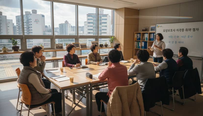 요양보호사교육원 과정 안내 | 수원 국비지원과 내일배움카드 활용법