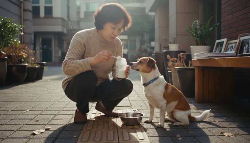 강아지 관절영양제 올바른 선택과 급여 방법