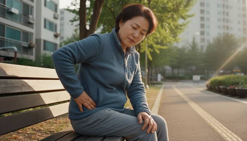 골반통증 원인과 증상 | 오른쪽 통증과 고관절 소리